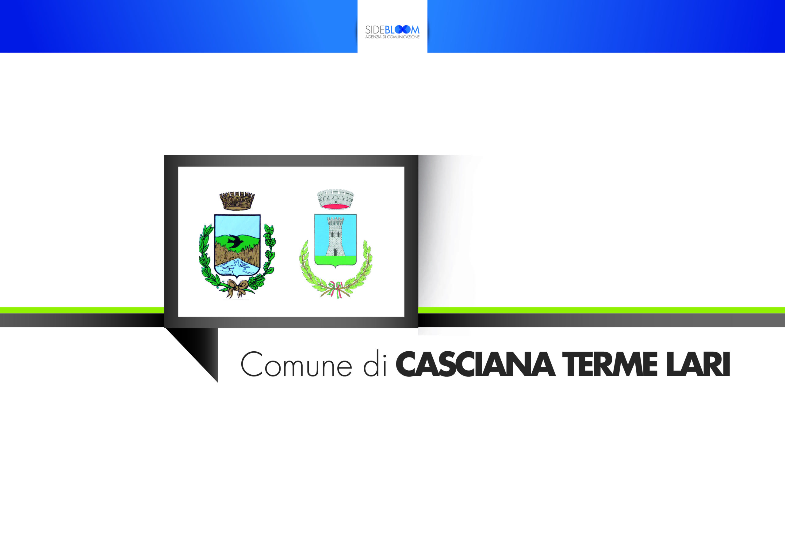 Immagine coordinata del Comune di Casciana Terme Lari