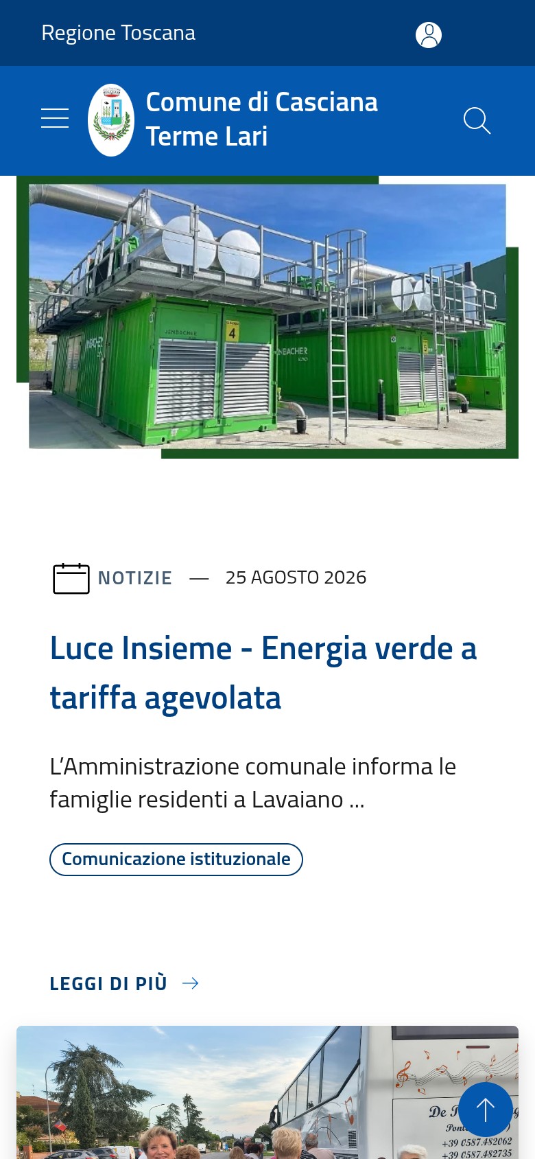 Sito Casciana Terme Lari iPhone