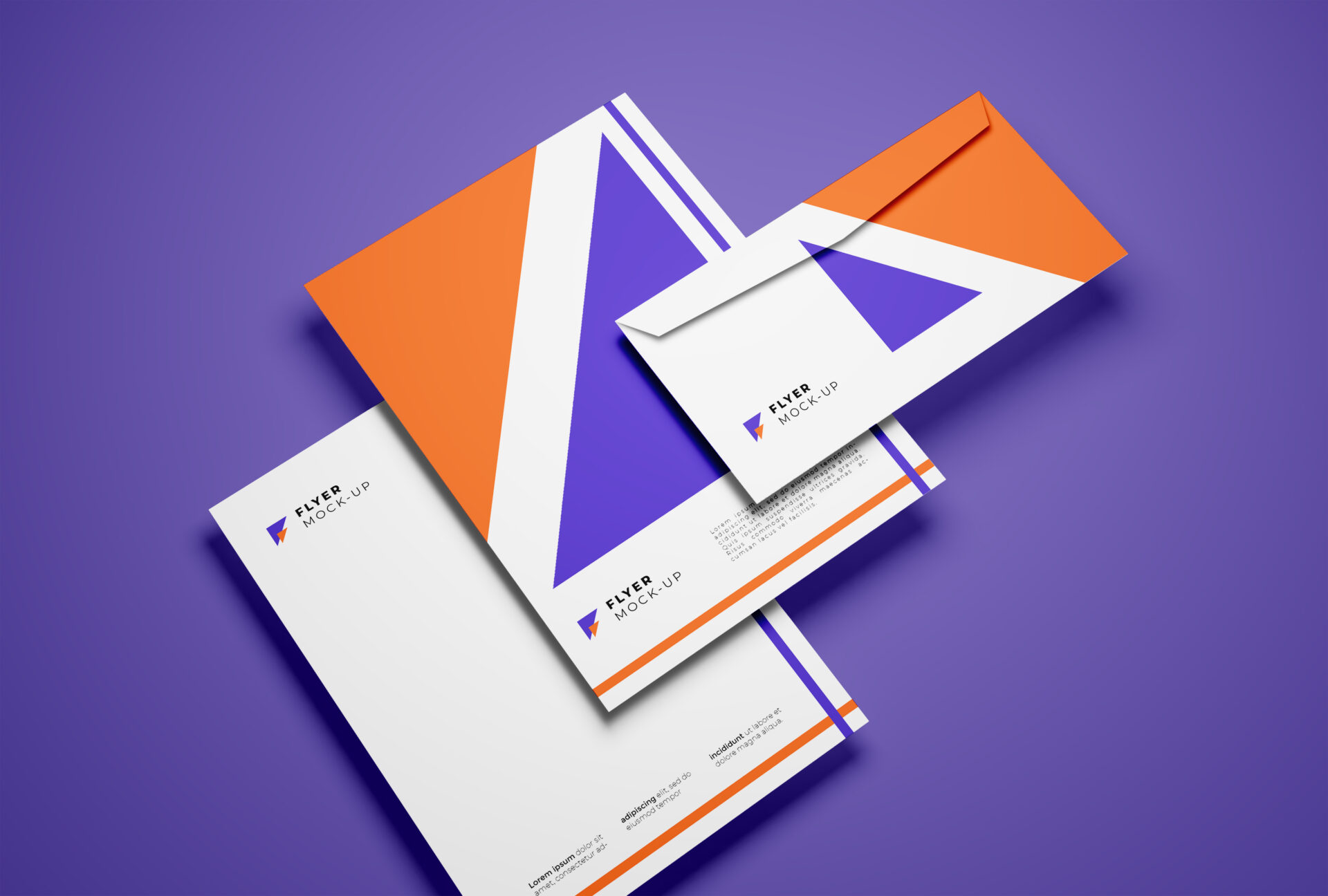 Kiepe Professional — mockup di busta e carta