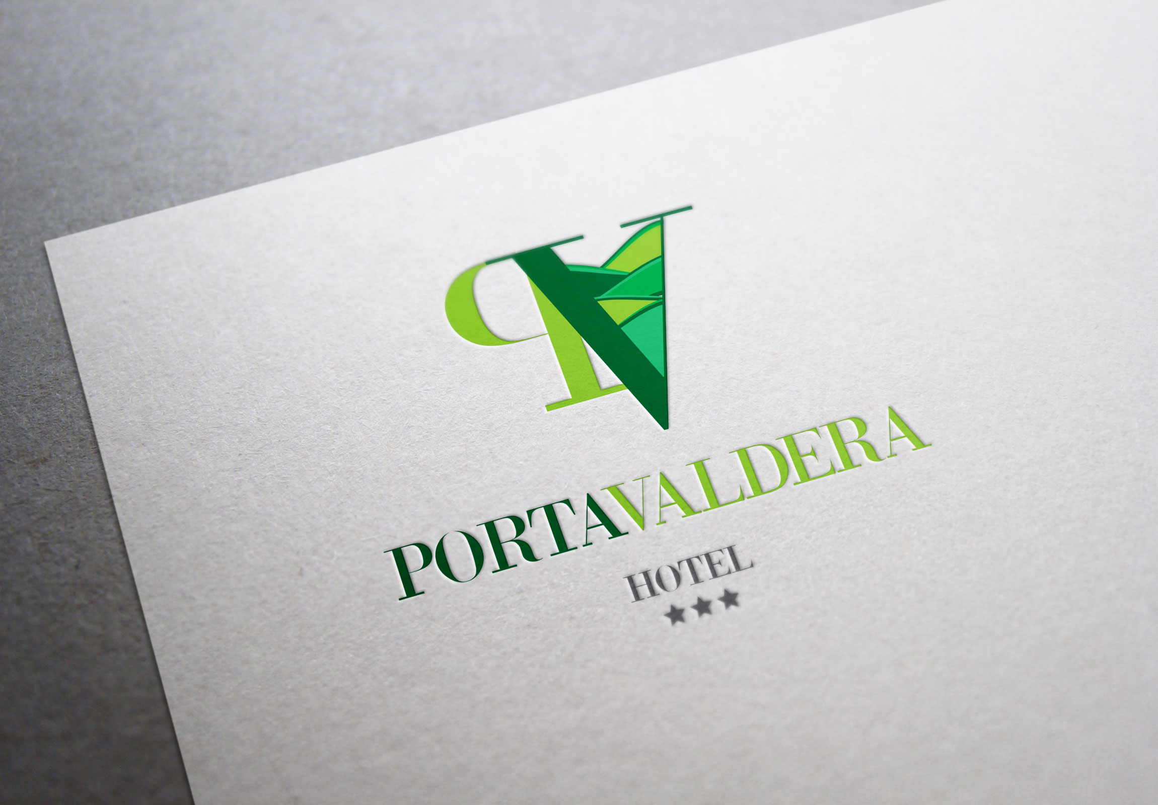 Hotel Porta Valdera brand identity