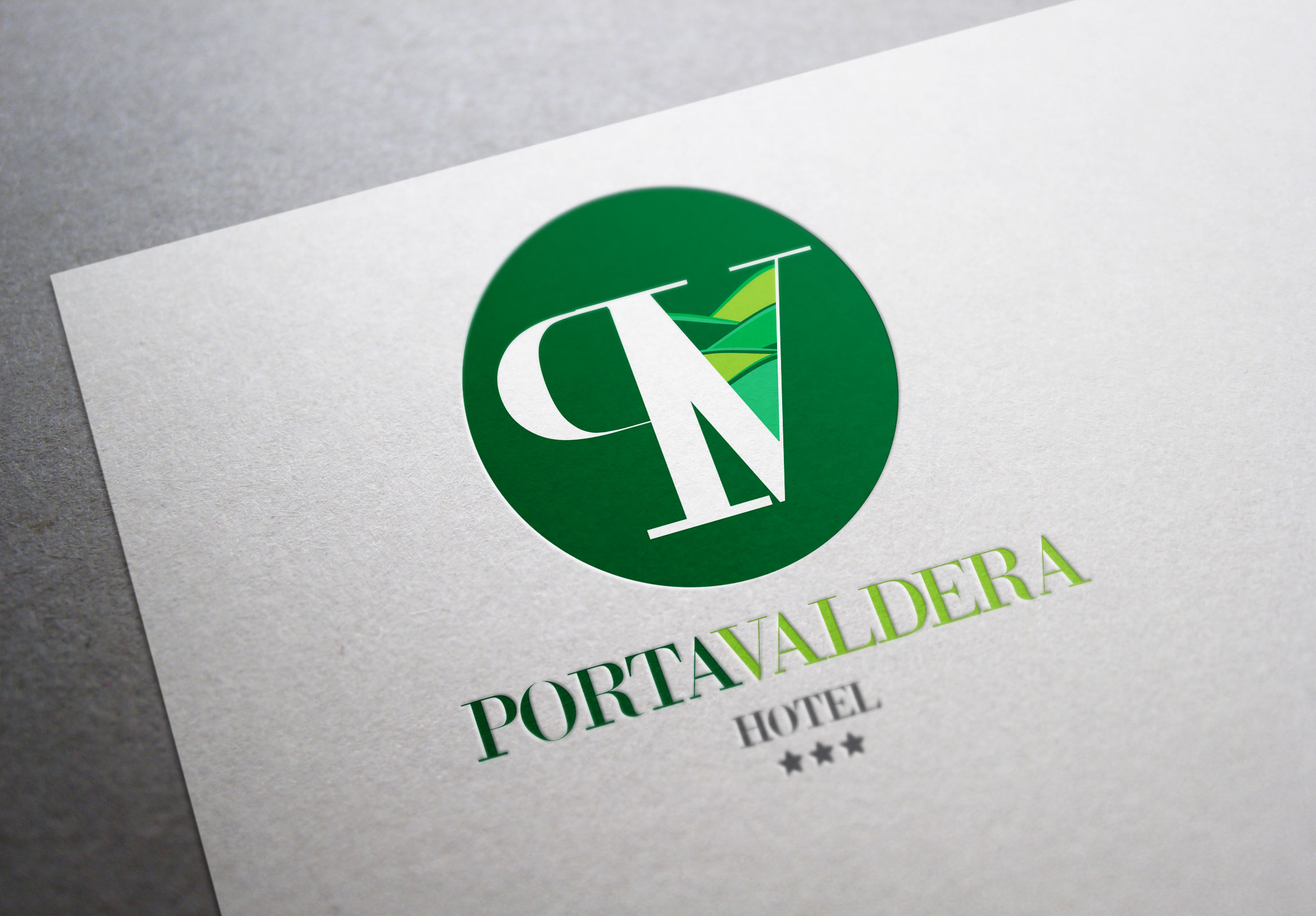 Hotel Porta Valdera brand identity