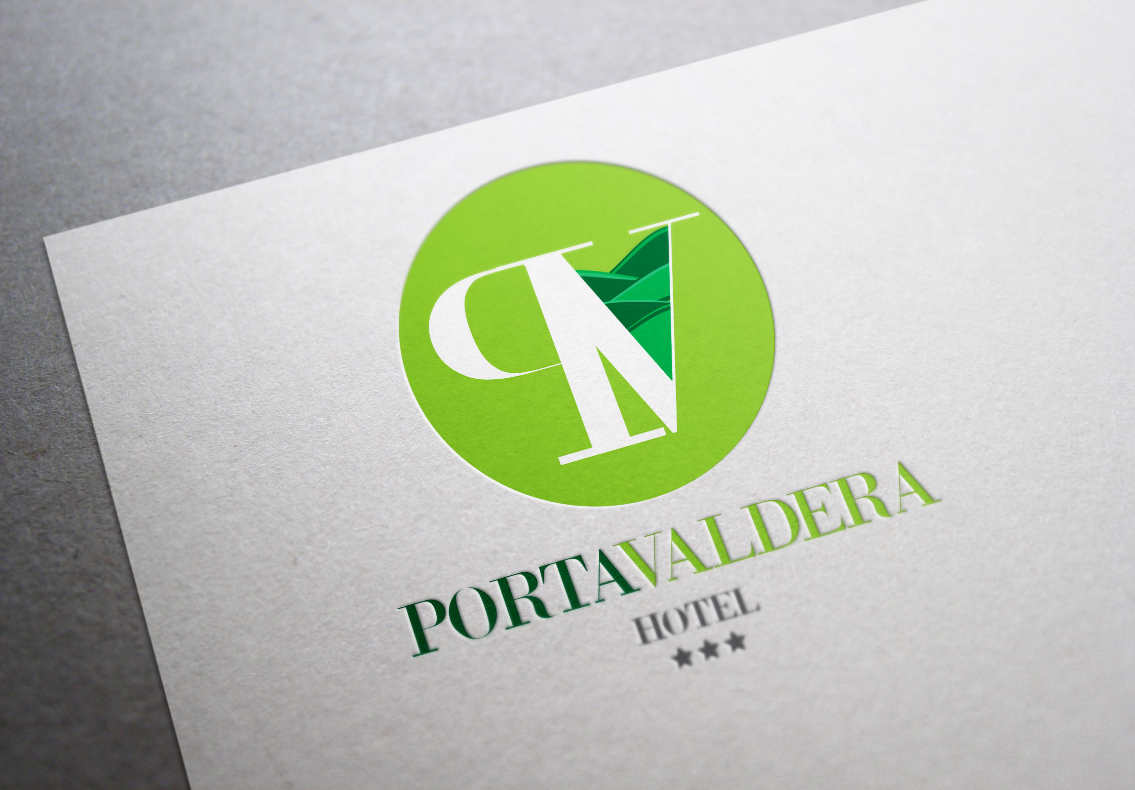 Hotel Porta Valdera brand identity