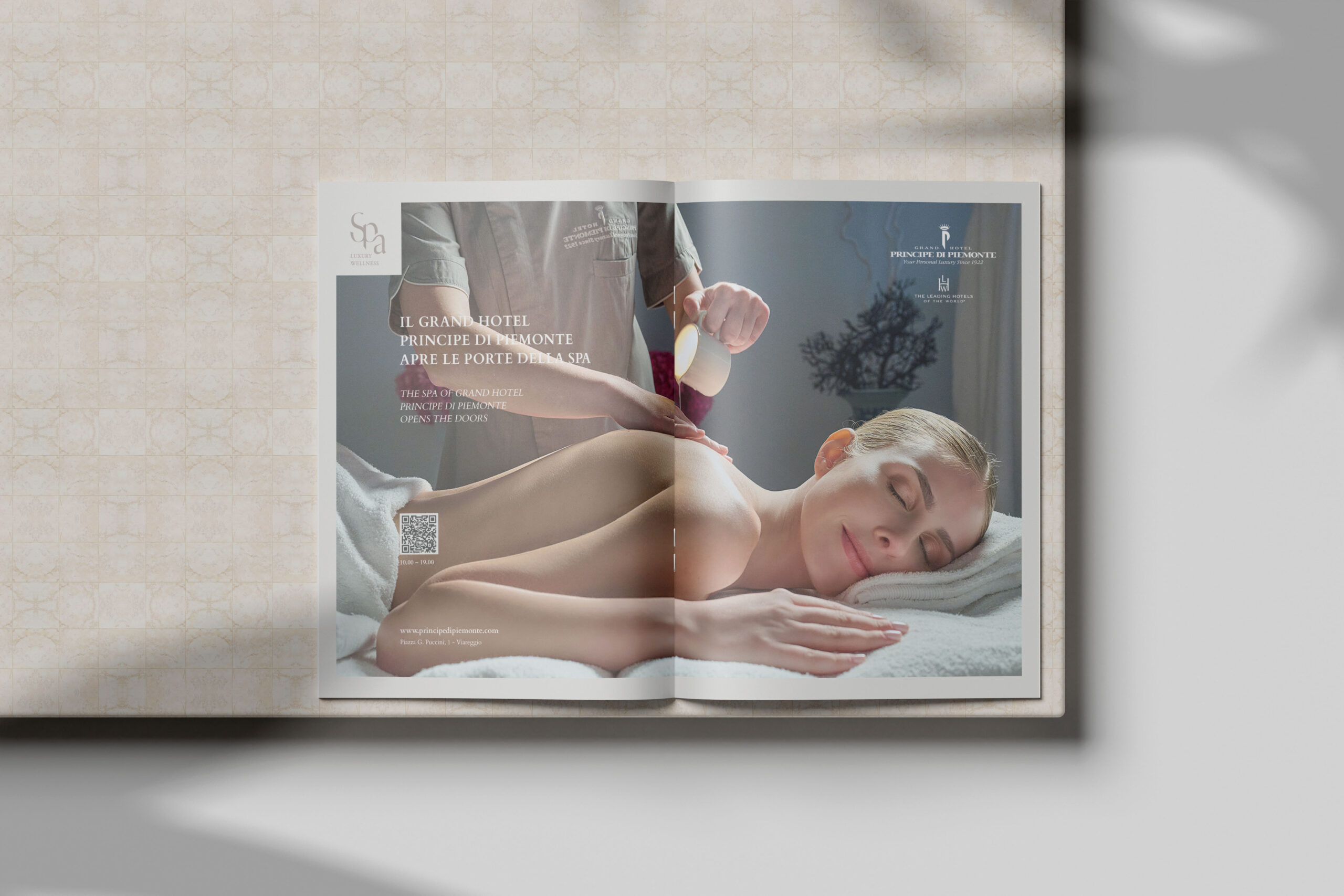 Principe di Piemonte advertising mockup