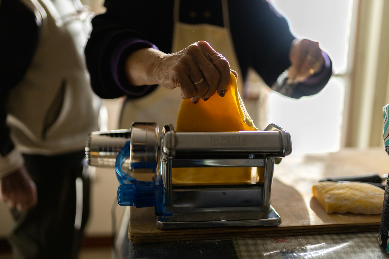 Sfoglia in lavorazione
