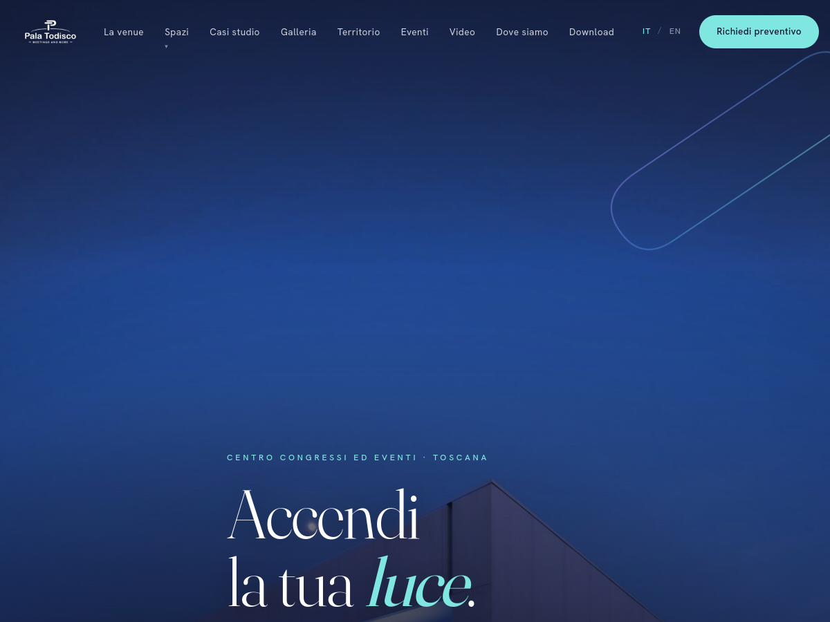 Homepage desktop