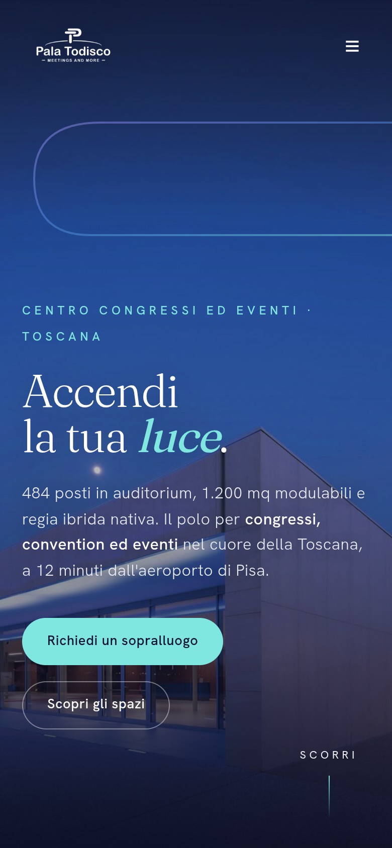 PalaTodisco sito iPhone