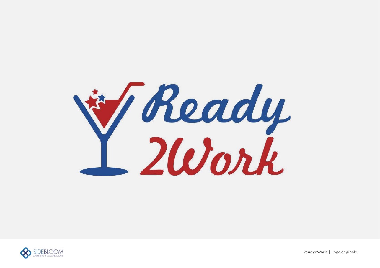 Ready2Work — brand identity 01 — marchio di partenza