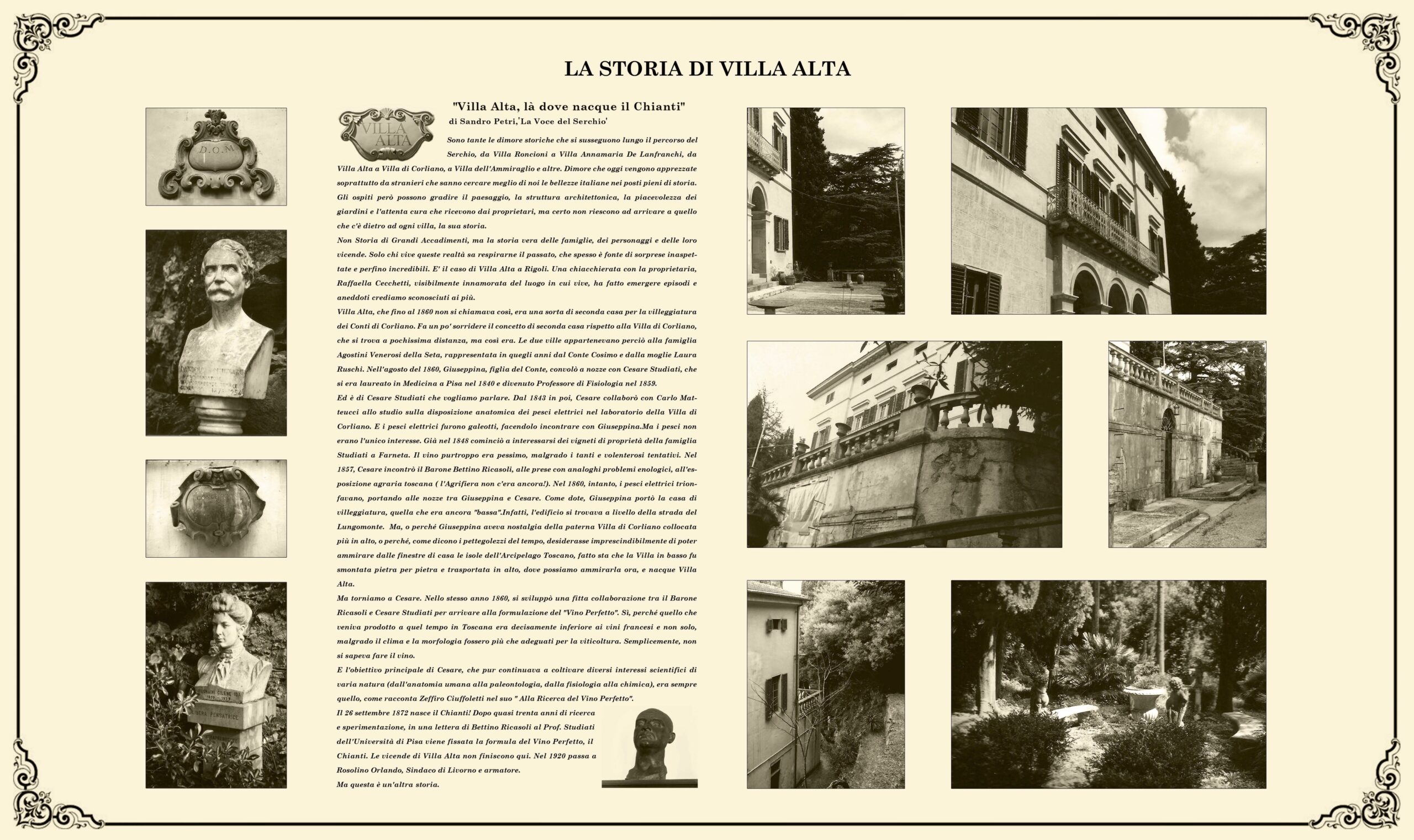 Villa Alta storia