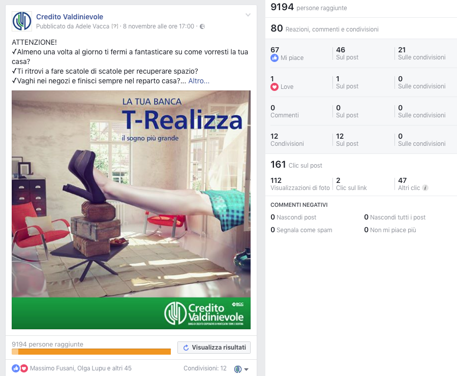 Vival Banca · campagna digital